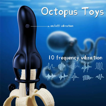 Octopus Vibrating Cock Massager